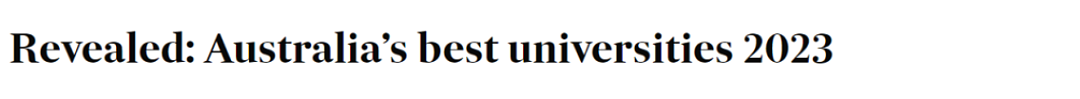 澳洲人口将翻倍，破4500万！澳媒公布最佳大学排名，重新洗牌（组图） - 5