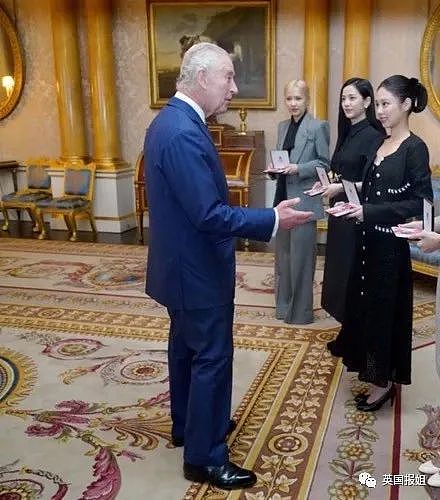 英王室为韩总统办奢华国宴！查尔斯给Blackpink发大英勋章，最抢镜的是凯特王妃的红衣美腿（组图） - 46