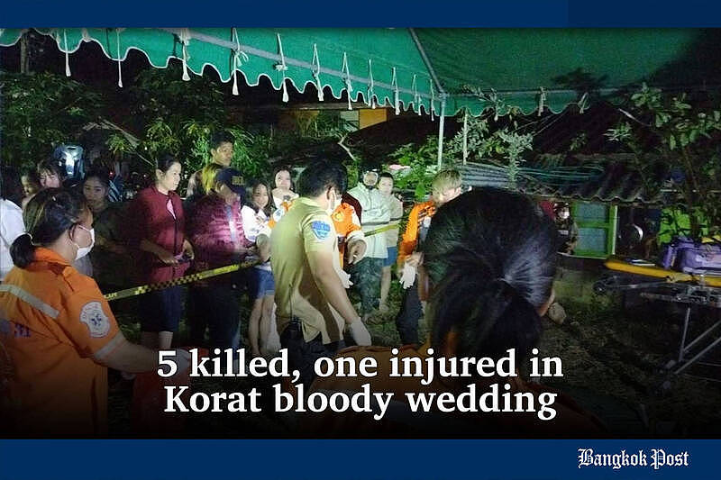 新婚变地狱！泰国新郎枪杀新娘、岳母、宾客再自轰！5死1伤（组图） - 1