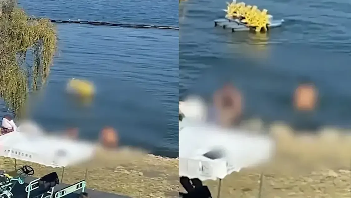 女子在大理洱海裸泳引围观，警方介入调查（图） - 1