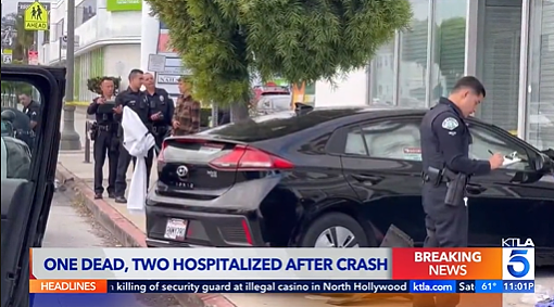中国游客洛杉矶被撞，夫亡妻截肢，肇事Doordash司机在看手机（组图） - 7