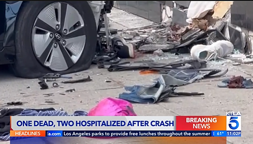 中国游客洛杉矶被撞，夫亡妻截肢，肇事Doordash司机在看手机（组图） - 10