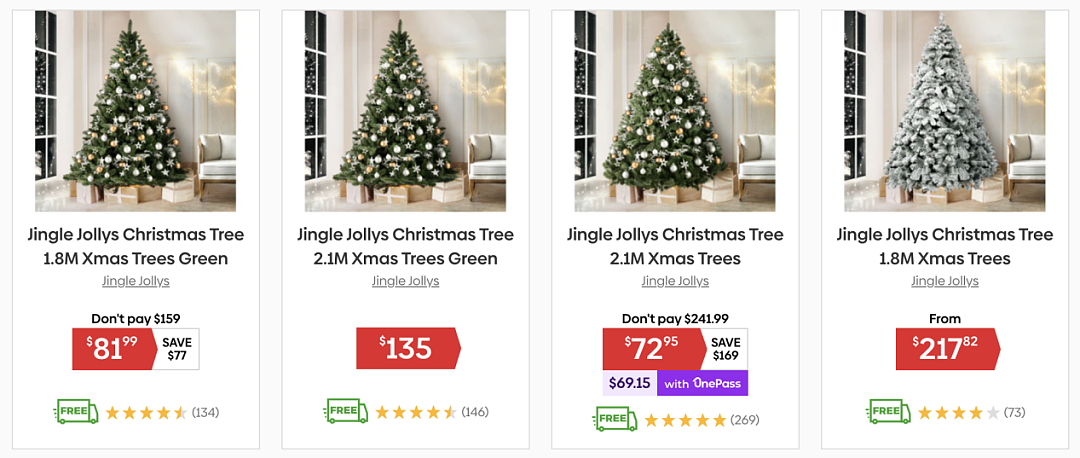 别错过！圣诞节装饰品低至3折！圣诞树、圣诞老人、圣诞树装饰...（组图） - 2