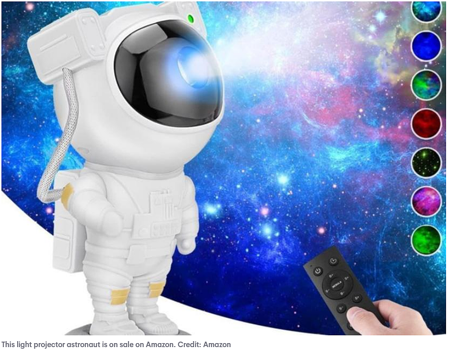 半价！亚马逊“宇航员星空投影仪”科技感满满，送孩子最好礼物（组图） - 3