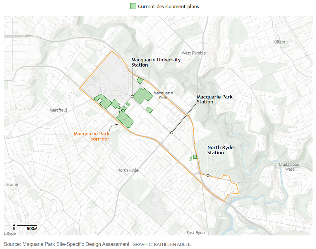 规划 | 悉尼Macquarie Park商业区将重新规划为混合用途划区，新建8000套公寓，引发多方争议（组图） - 5