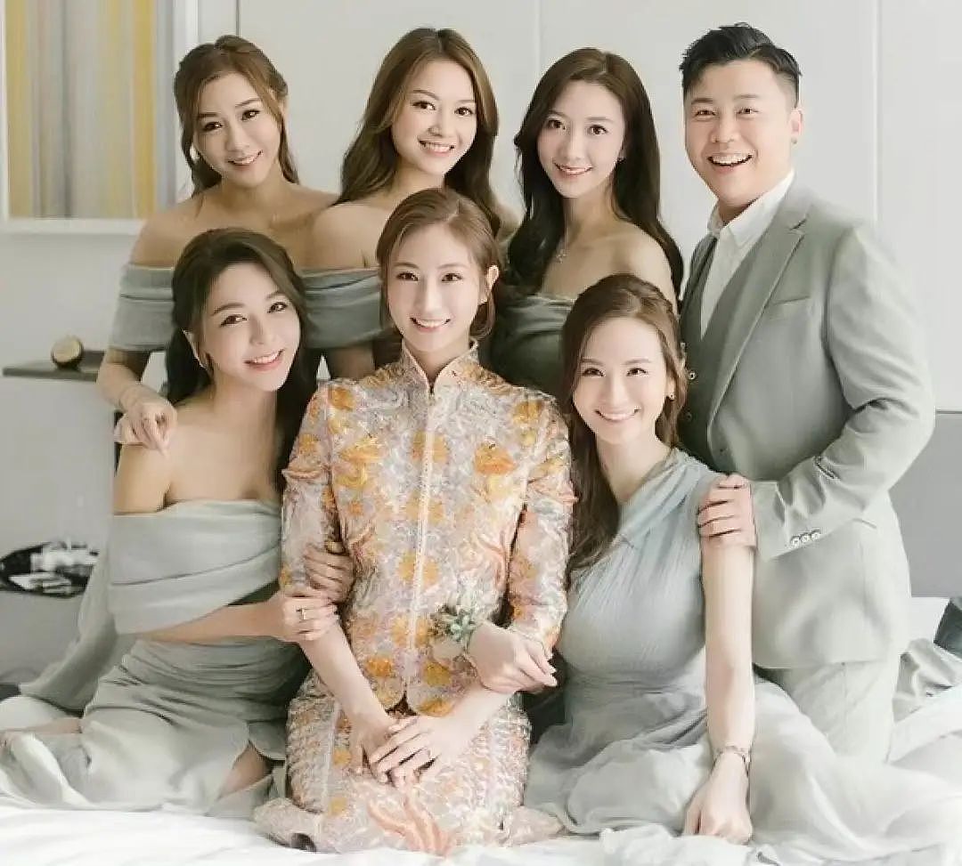 恭喜！TVB人气女星与圈外富商今日大婚，戴满身金器风光出嫁（组图） - 5