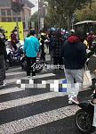上海交警疑被捅伤！警方：男子骑车违规拒受罚，划伤警员当场被控制（视频/组图）