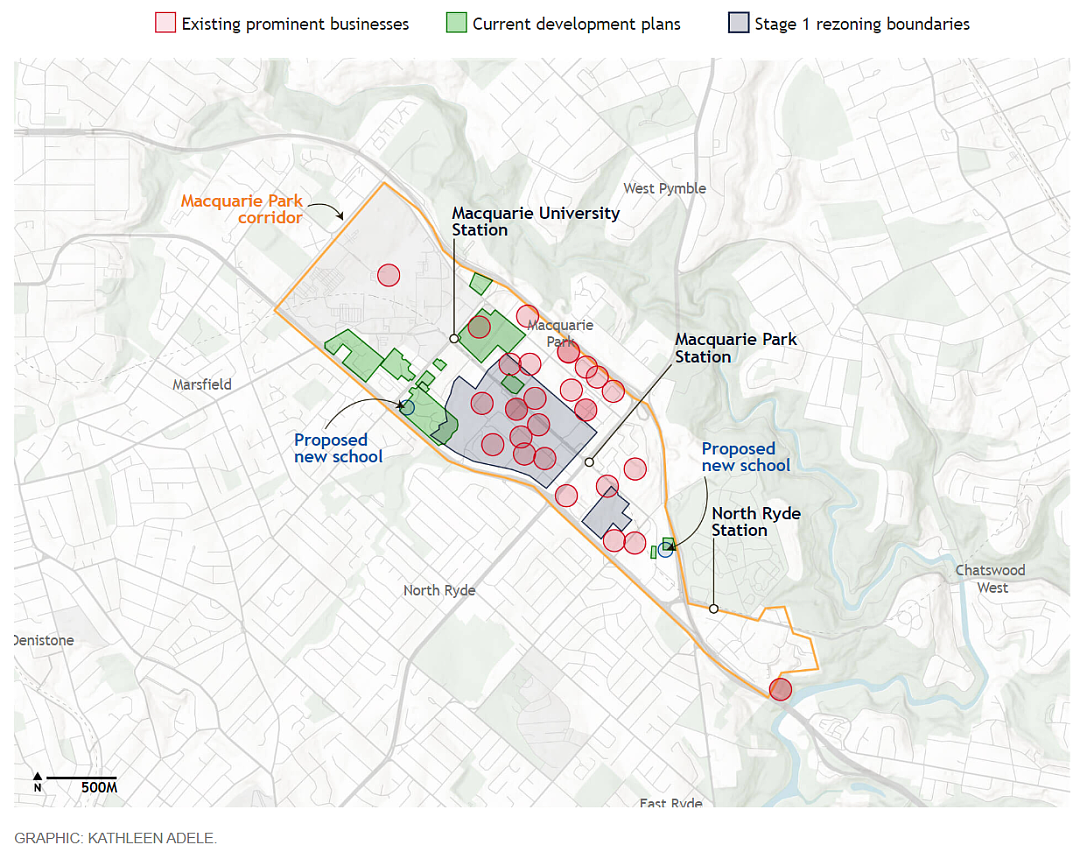 规划 | 悉尼Macquarie Park商业区将重新规划为混合用途划区，新建8000套公寓，引发多方争议（组图） - 6