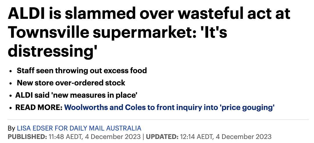 AlDI超市一个动作，让网友震怒！澳洲政府出手，Coles，WWS的好日子要到头了...（组图） - 4