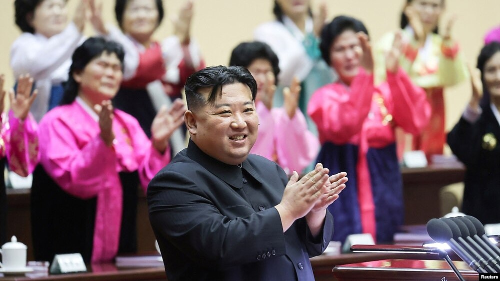 朝鲜领导人金正恩呼吁妇女多生孩子“增强国家力量”（图） - 1