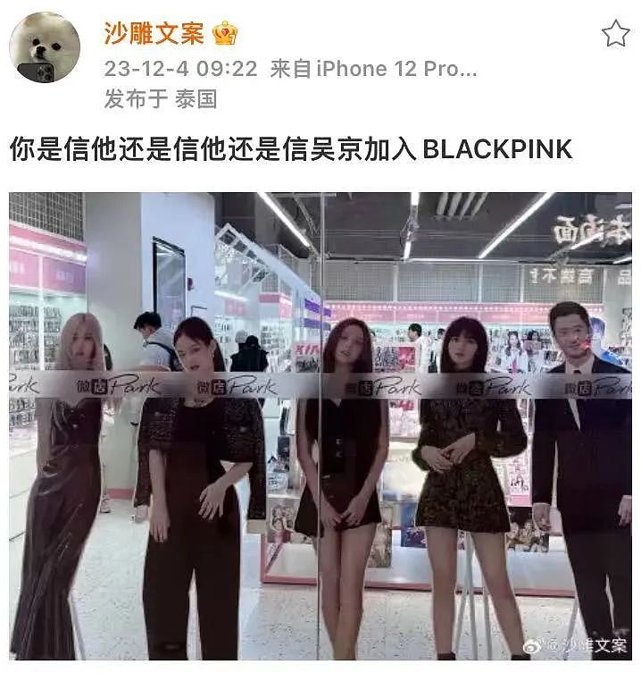 【爆笑】“吴京被曝加入blackpink？合照流出后...”哈哈这就是特种兵之火凤凰（组图） - 4