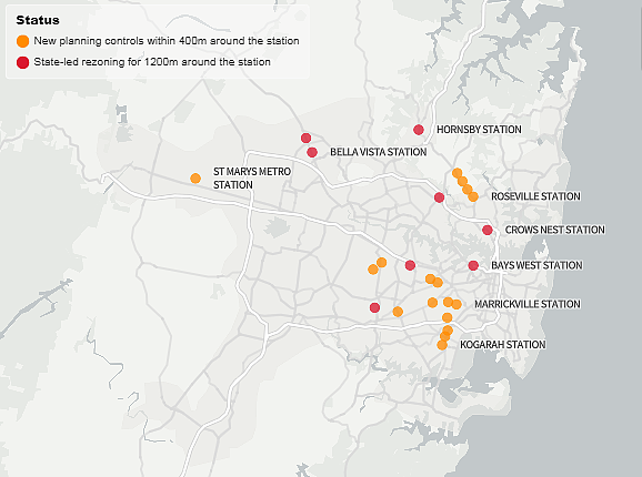 重磅 | 规划泄露？这些地区或将起飞！涉及8个地铁站和31个火车站周边土地规划，悉尼住房难题有救了？（组图） - 3