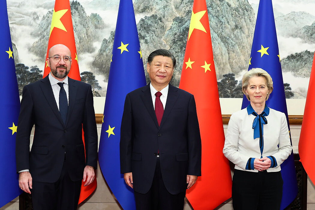 纽时：欧盟领导人就贸易和俄罗斯问题向中国施压（组图） - 1