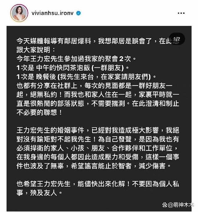 徐若瑄宣布与富商丈夫离婚，曾卷入王力宏离婚风波（组图） - 11