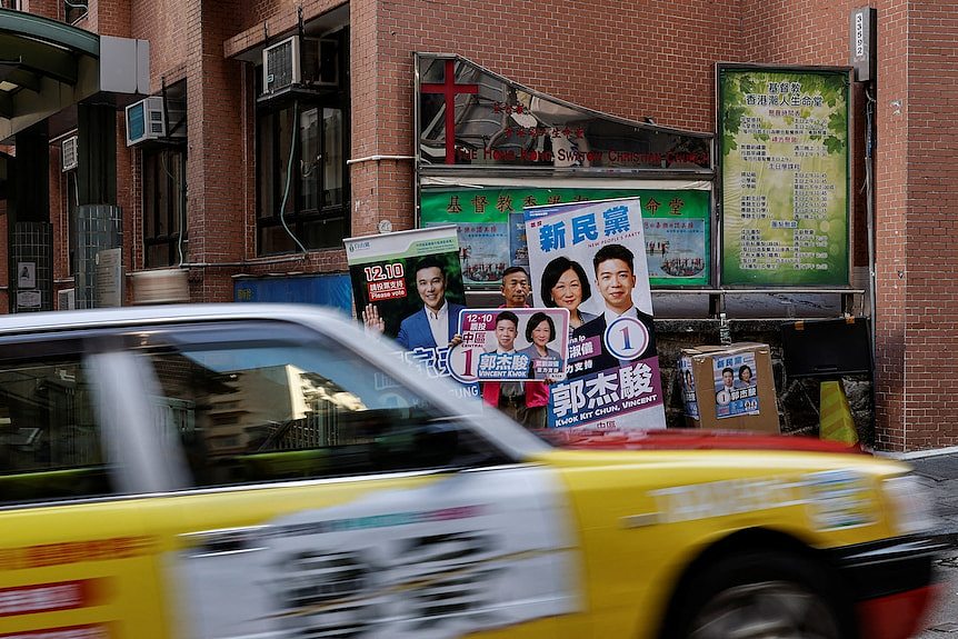 香港区议会选举投票率创历史新低，北京发文祝贺（图） - 1