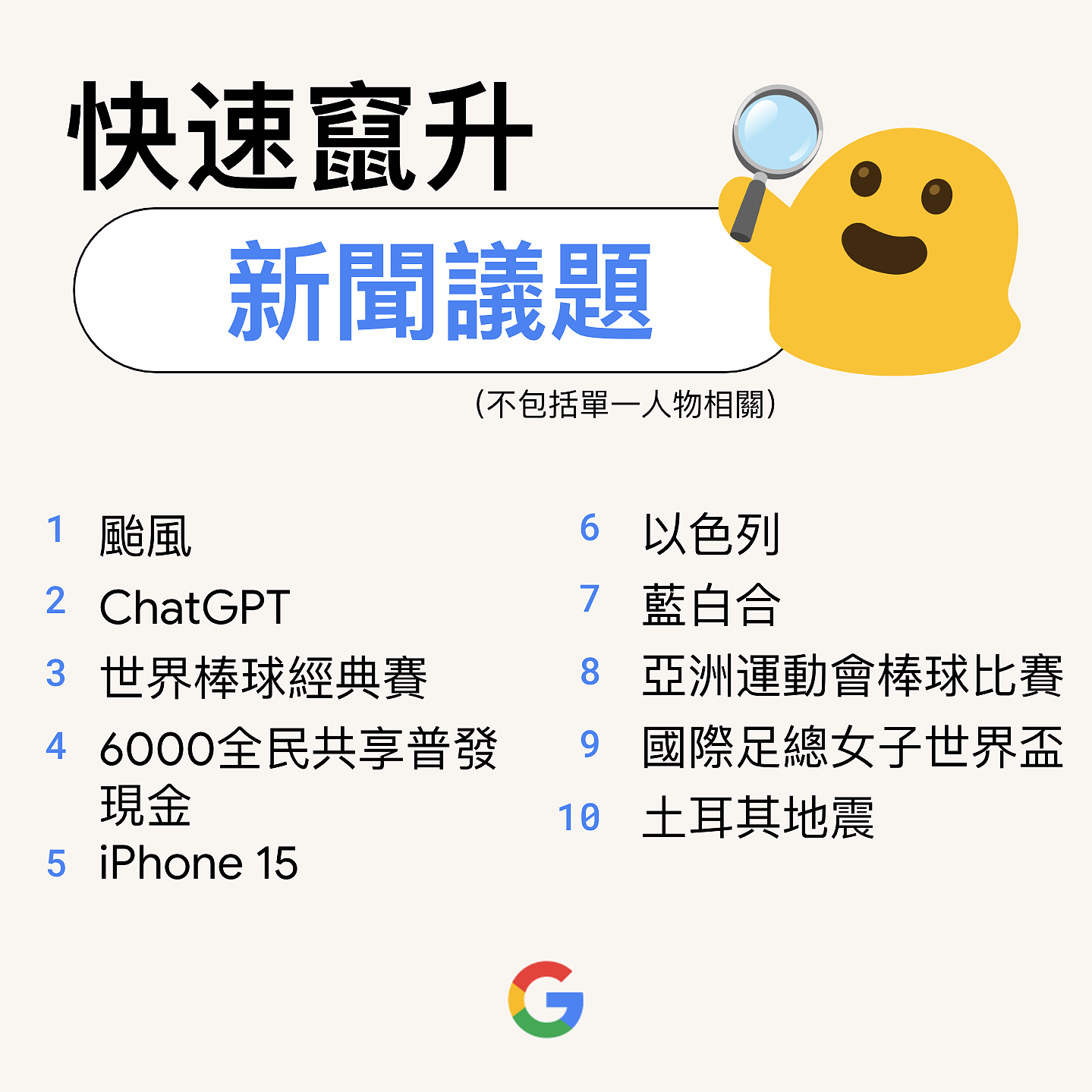 2023台湾人最关心的是黄子佼“消失已半年”，十大热搜人物榜出炉（组图） - 4