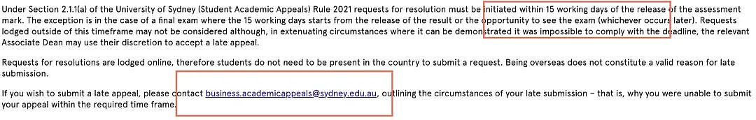 悉尼大学23S2今日出分|期末成绩不满意？Academic Appeals来拯救你，图解版申诉大法来啦（组图） - 7