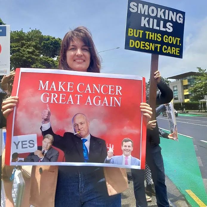新西兰今天又爆发游行！有人说是“让癌症再次伟大”，新西兰未来三年不平静（组图） - 5