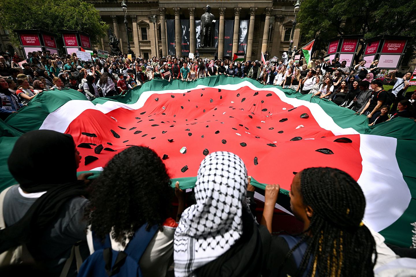 澳纽加总理发联合声明呼吁加沙停火，五眼联盟“罕见分歧”（组图） - 2