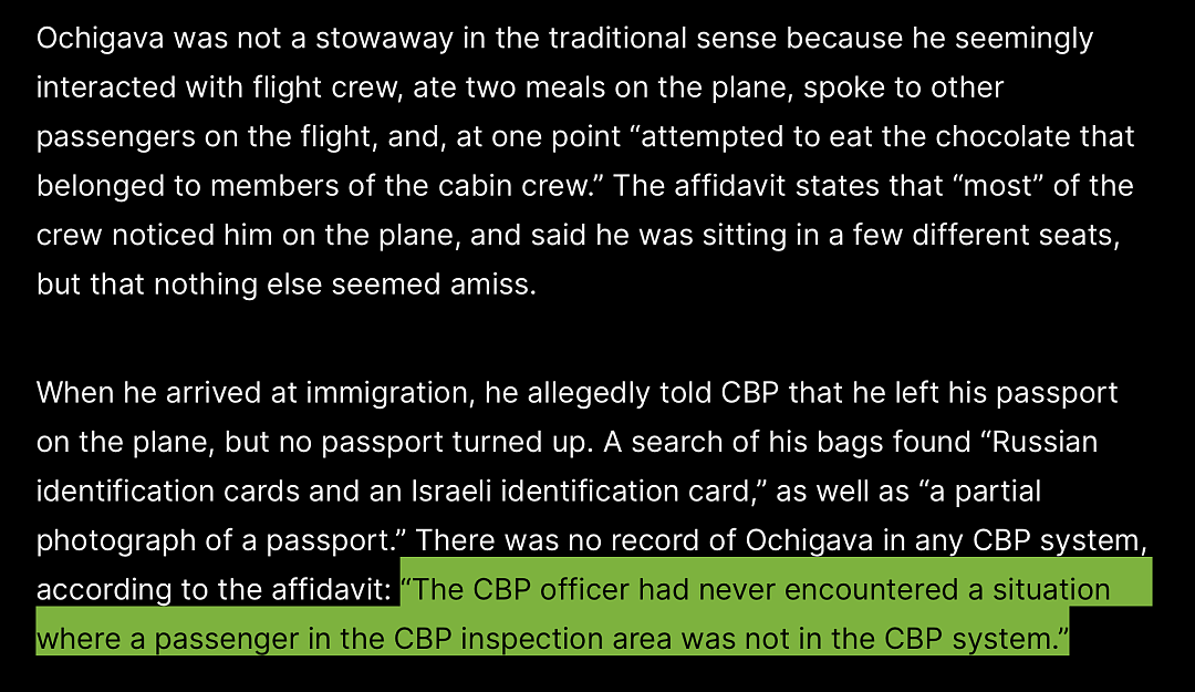 史上最牛的偷渡！没有护照、没有签证、没有机票...他从欧洲抵达“这国”国际机场（组图） - 2