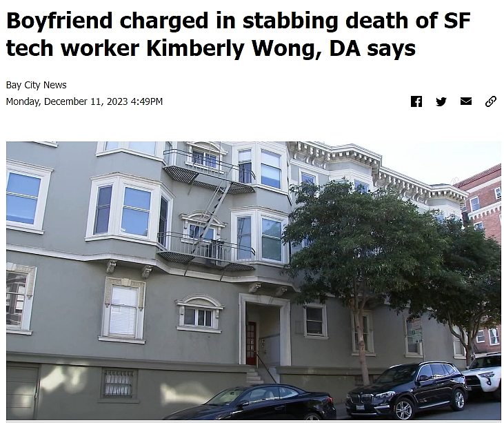 27岁华裔女程序员横尸家中，男友首次出庭被控谋杀，“凶器是一把刀”（组图） - 2