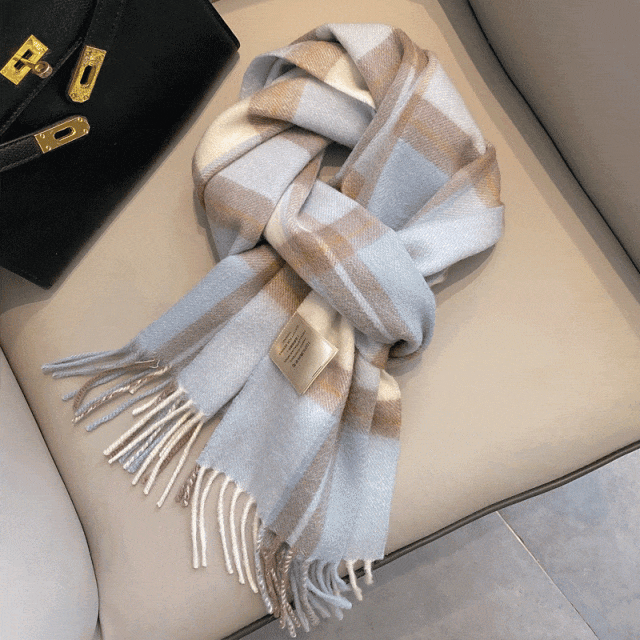 【时尚】10条美丽围巾分享！我冬天的温暖和时髦，全靠它们了（组图） - 44