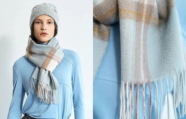 【时尚】10条美丽围巾分享！我冬天的温暖和时髦，全靠它们了（组图） - 13