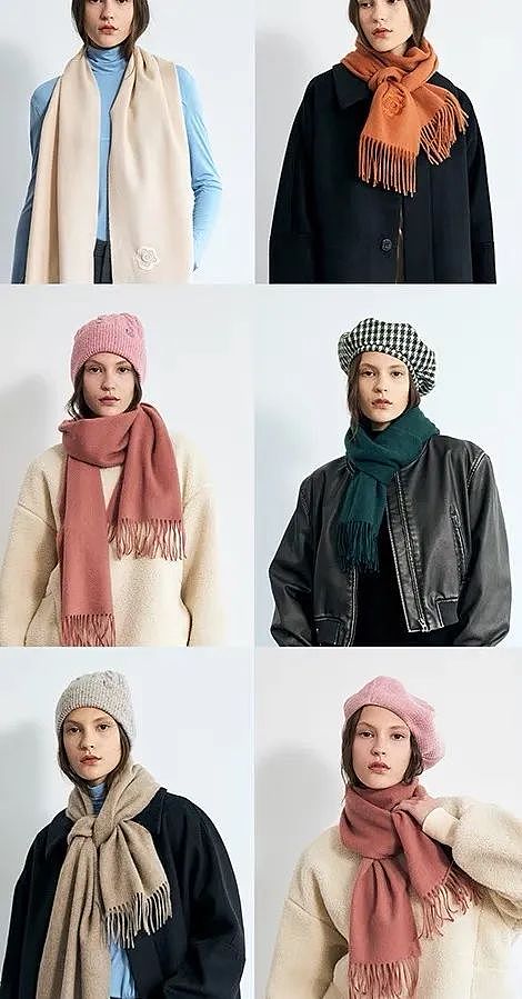 【时尚】10条美丽围巾分享！我冬天的温暖和时髦，全靠它们了（组图） - 54