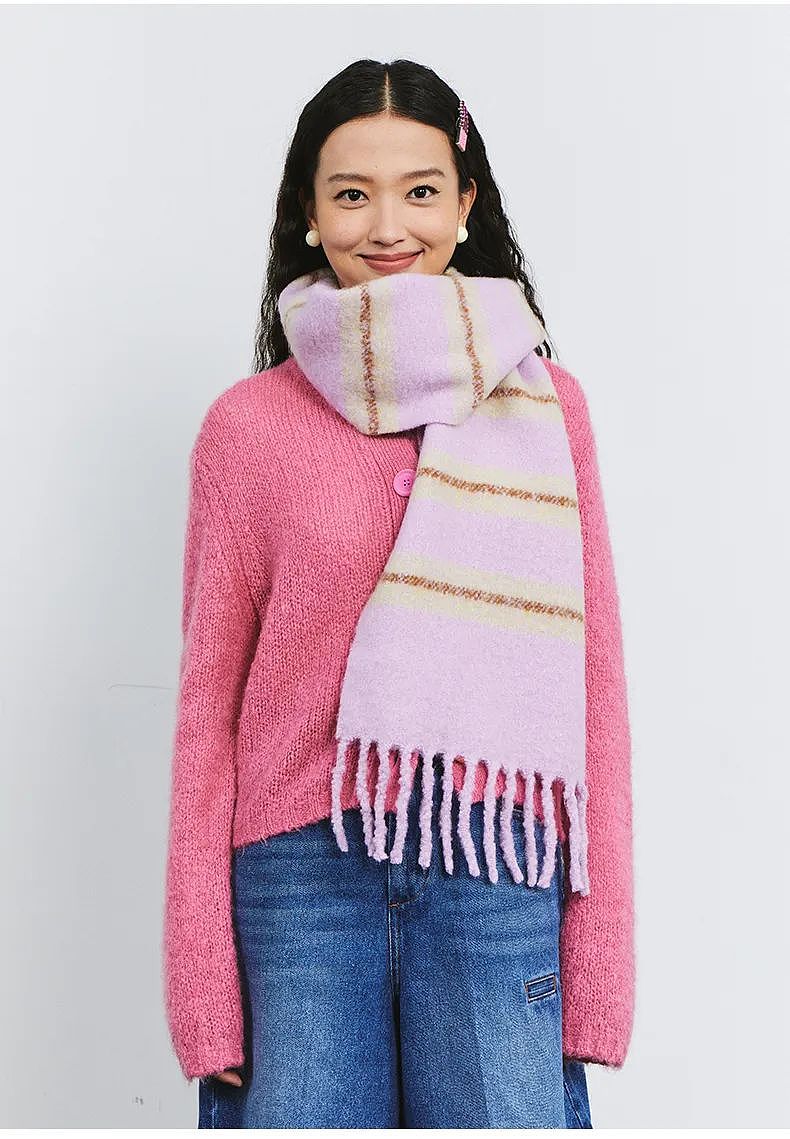 【时尚】10条美丽围巾分享！我冬天的温暖和时髦，全靠它们了（组图） - 47