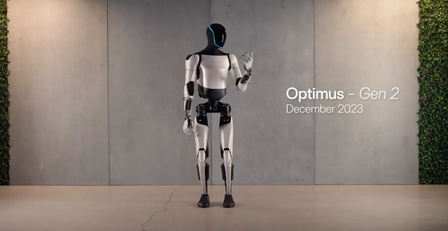 特斯拉人形机器人Optimus第二代亮相！走的更快，重量更轻，轻松拿捏鸡蛋（组图） - 1