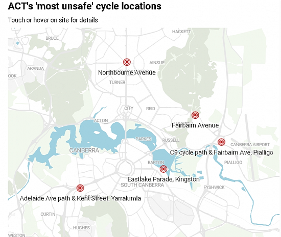 警惕！堪培拉最危险的骑行道路曝光；令人担忧，ACT学校NAPLAN考试表现不佳，有30%学生在写作和语法低于平均水平（组图） - 3