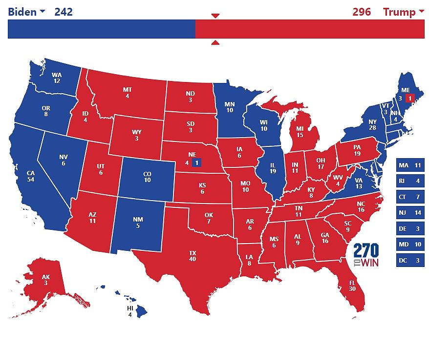 特朗普2024大选反败为胜？美媒民调：拜登7大摇摆州全输（组图） - 10