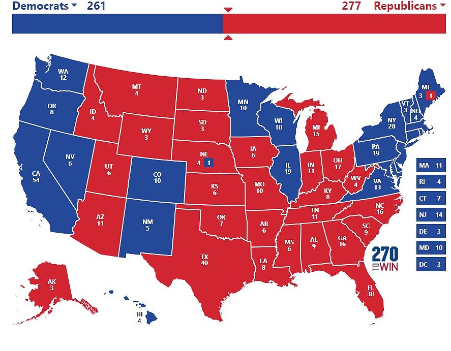 特朗普2024大选反败为胜？美媒民调：拜登7大摇摆州全输（组图） - 7