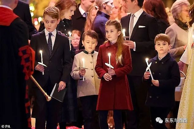 英国公主手牵华裔继子亮相，7岁正太好可爱，亲妈和后妈共同抚养格局挺大……（组图） - 7
