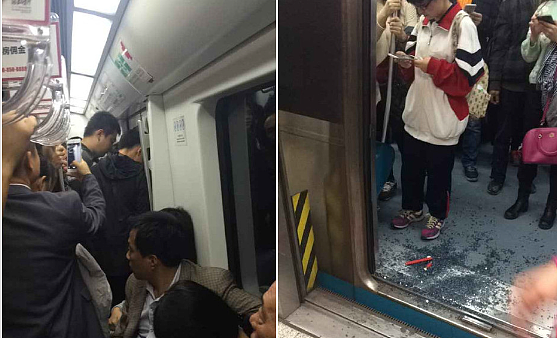 北京地铁断成两截！那个坐最后一排的男人，哭了（组图） - 8