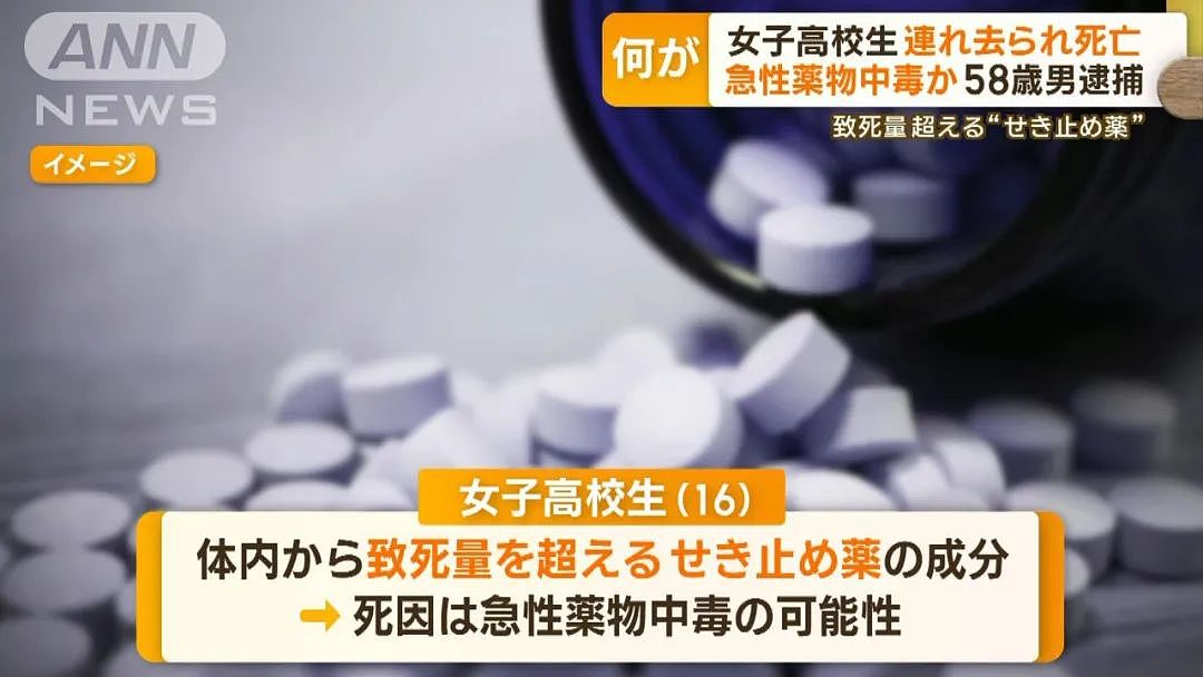 中国籍女高中生离奇死在58岁日本男性家中，检出过量止咳药致死！（组图） - 6