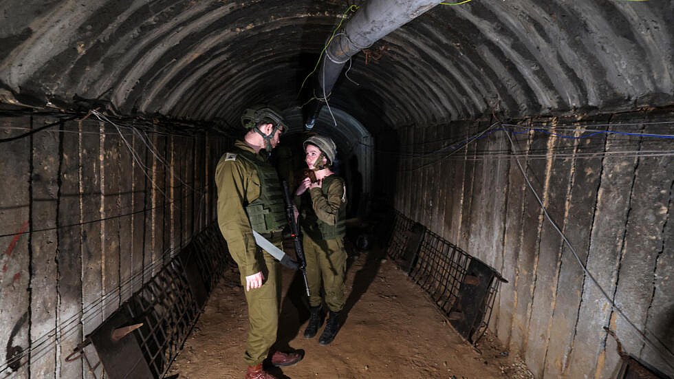 以军：发现哈马斯在加沙挖掘的“最大隧道”（图） - 1
