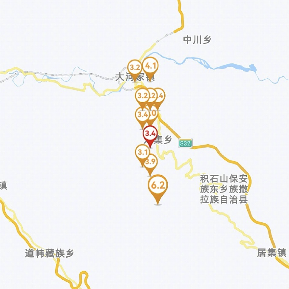 积石山地震已致131人遇难、980人受伤，灾区地震前后影像图（组图） - 1