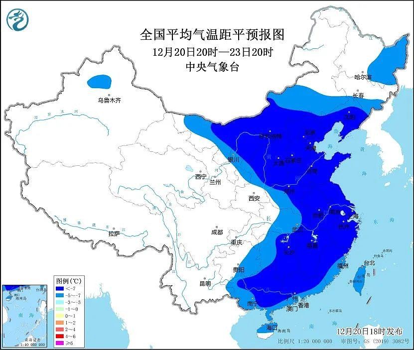 “零度线”向南挺进，中国约九成国土将被“冰冻”（组图） - 5