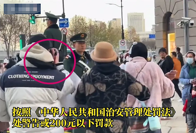 上海女子当街骚扰哨兵，怒吼“让你说话了吗”：她的真实目的，可能没那么简单（组图） - 3