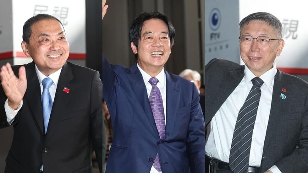 台湾大选：领导候选人首场政见发表会 ，赖清德批评另二人追求的是假和平（图） - 1