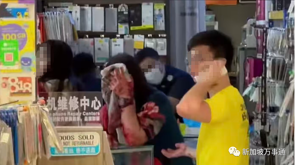 华人男子砍人事件：3人受伤、两女脸部背部中刀，浑身是血！现场画面、细节曝光（组图） - 9