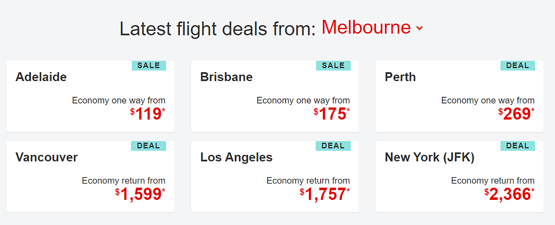 墨尔本起飞，$34起！澳洲三大航司正在进行机票大促，手慢无！（组图） - 9