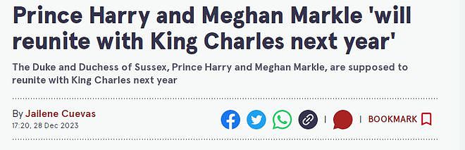 梅根夫妇明年与查尔斯国王团聚：真心与王室和解，还是另有阴谋（组图） - 7