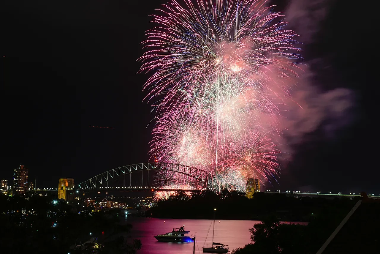 澳洲烟火先睹为快！悉尼要当全球“跨年之都”（视频/组图） - 2