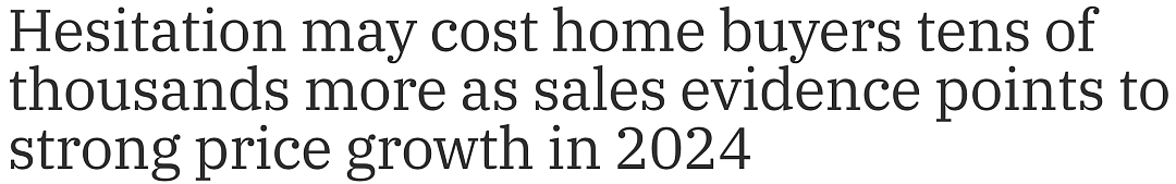 市场 | 公寓投资者将笑到最后？澳洲四分之三城区房价飞涨，2024势头更加强劲（组图） - 2