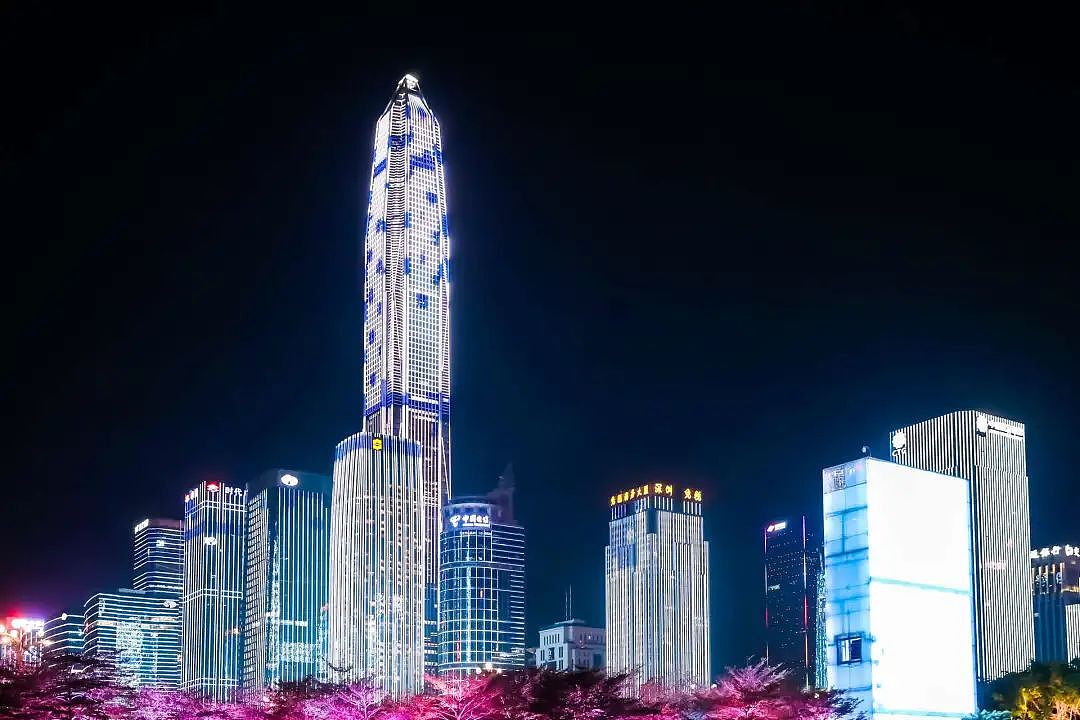 在深圳地标灯光秀中，看到了每个湾区人的新年心愿（组图） - 7