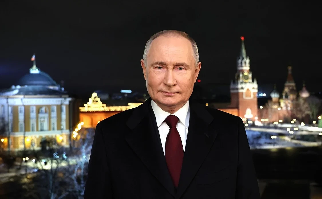 普京新年致辞：俄罗斯要继续前进，创造未来（图） - 1