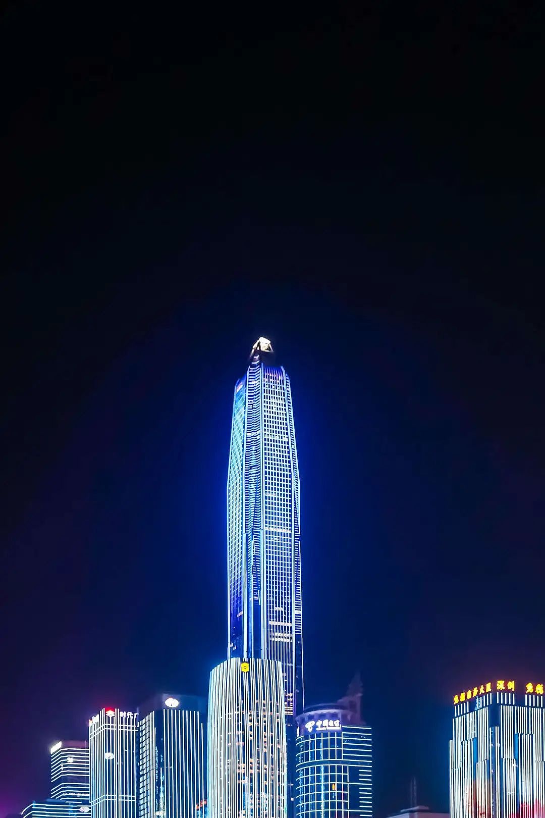 在深圳地标灯光秀中，看到了每个湾区人的新年心愿（组图） - 1