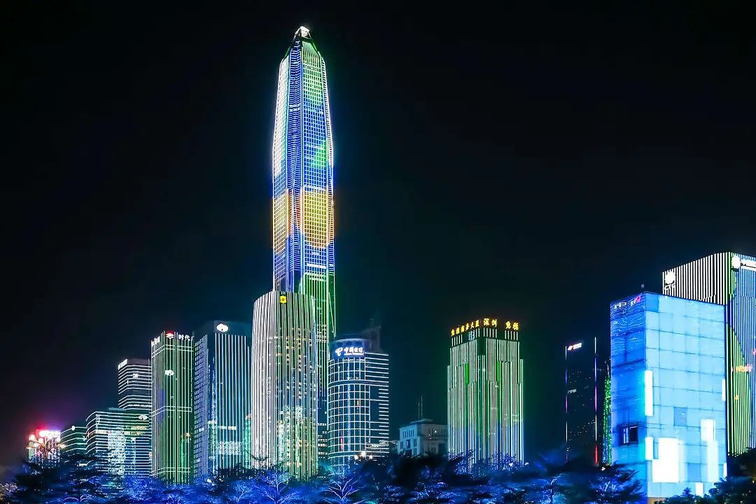 在深圳地标灯光秀中，看到了每个湾区人的新年心愿（组图） - 6